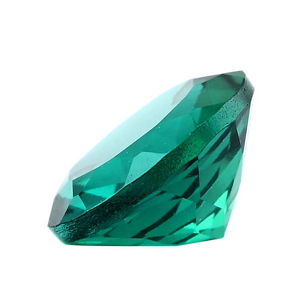 Shop Lc Luxuriant Lab Grown AAAA Emerald (Rnd 6 Mm) 0.50 Ctw