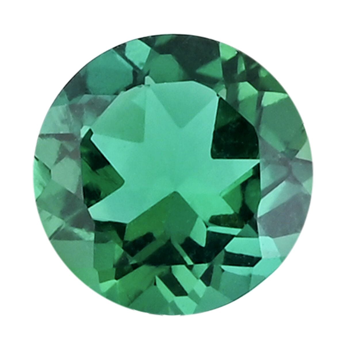 shop lc Luxuriant Lab Grown AAAA Emerald (Rnd 6 mm) 0.50 ctw