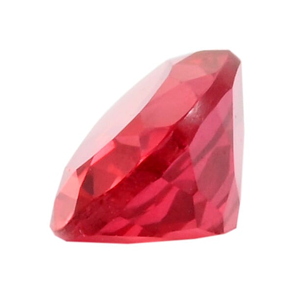 Shop Lc Luxuriant Lab Grown AAAA Padparadscha Sapphire (Oval 8x6 Mm) 1.50 Ctw