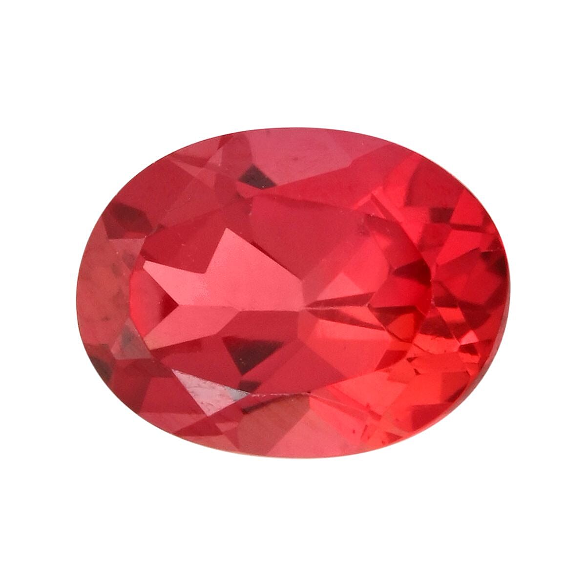 shop lc Luxuriant Lab Grown AAAA Padparadscha Sapphire (Oval 8x6 mm) 1.50 ctw