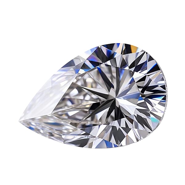Shop Lc Luxuriant Lab Grown Diamond (E-F VS) (Pear) 2.00 Ctw