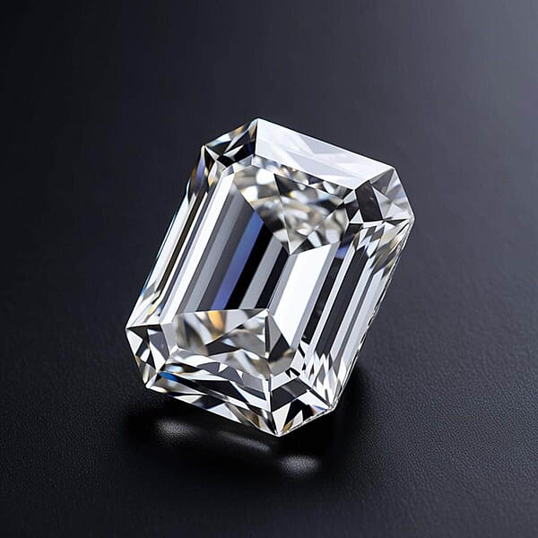 Shop Lc Luxuriant Lab Grown Diamond (Emerald) (E-F VS) 2.00 Ctw