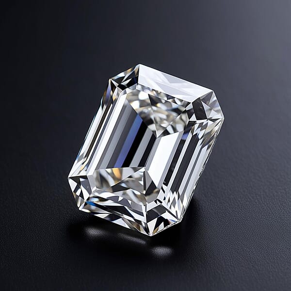 Shop Lc Luxuriant Lab Grown Diamond (Emerald) (E-F VS1) 3.00 Ctw