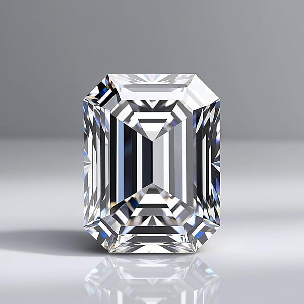 Shop Lc Luxuriant Lab Grown Diamond (Emerald) (E-F VS1) 3.00 Ctw