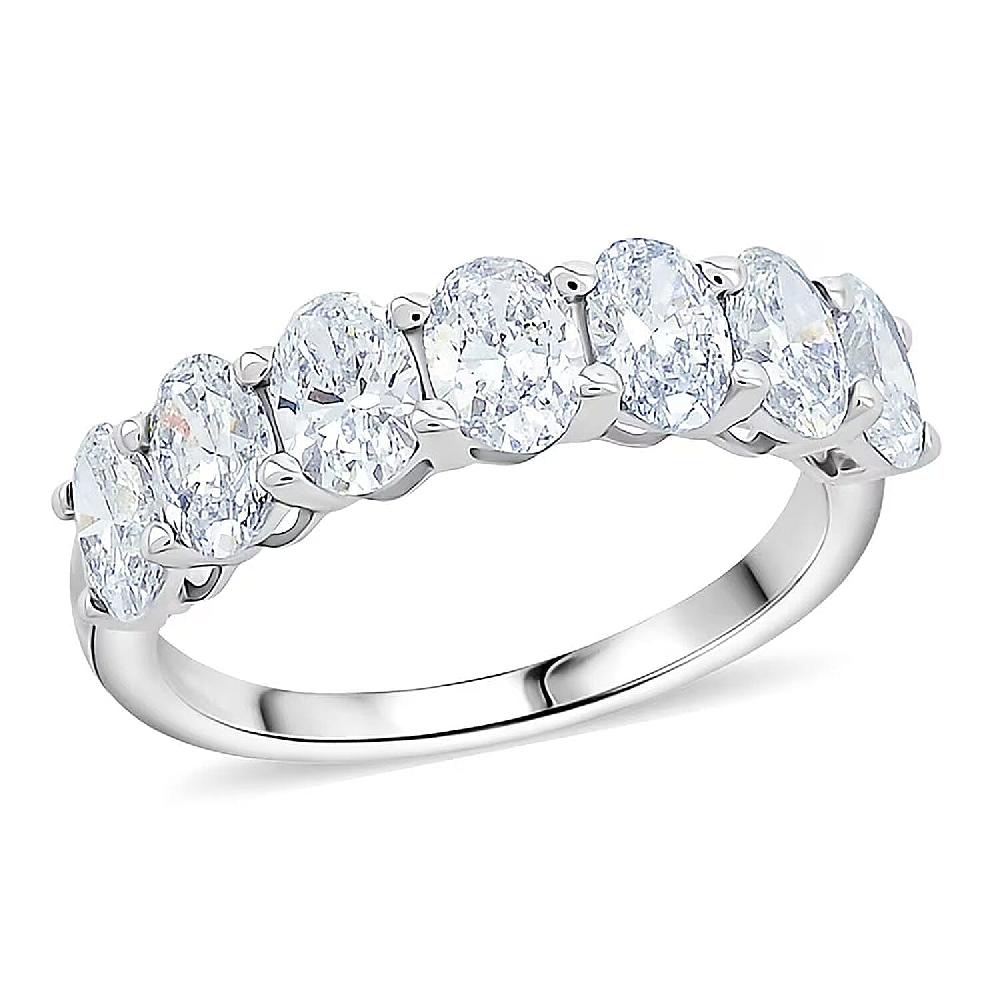 shop lc Luxuriant Lab Grown Diamond G-H VS 2.25 ctw Ring in Sterling Silver