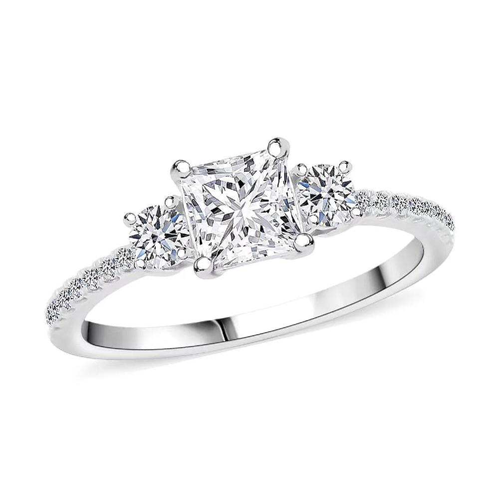 shop lc Luxuriant Lab Grown Diamond G VS 1.00 ctw Ring in 14K White Gold