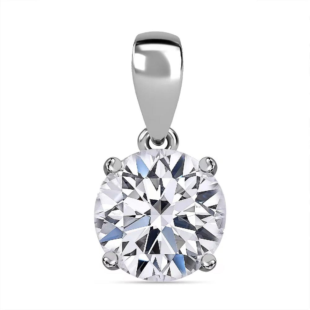 shop lc Luxuriant Lab Grown Diamond G VS 3.00 ctw Pendant without Chain in 950 Platinum