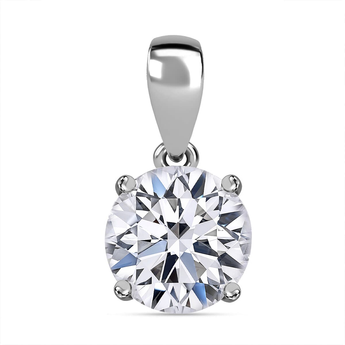 shop lc Luxuriant Lab Grown Diamond G VS 3.00 ctw Pendant without Chain in 14K White Gold