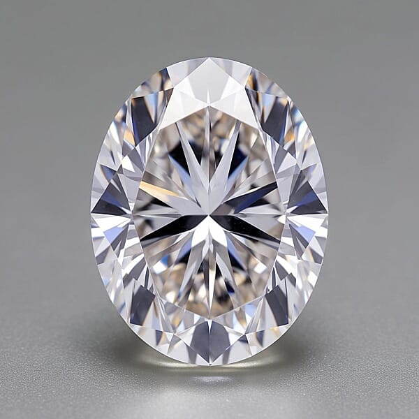 Shop Lc Luxuriant Lab Grown Diamond (Oval) (E-F VS) 2.00 Ctw