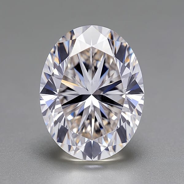 Shop Lc Luxuriant Lab Grown Diamond (Oval) (E-F VS1) 3.00 Ctw