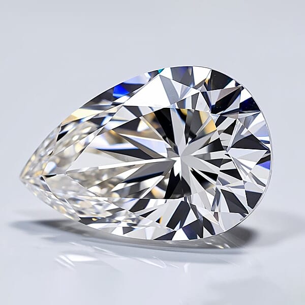 Shop Lc Luxuriant Lab Grown Diamond (Pear) (E-F VS1) 3.00 Ctw