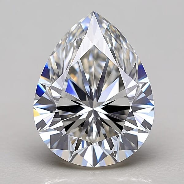 Shop Lc Luxuriant Lab Grown Diamond (Pear) (E-F VS1) 3.00 Ctw