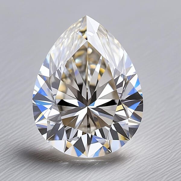 Shop Lc Luxuriant Lab Grown Diamond (Pear) (E-F VS1) 3.00 Ctw