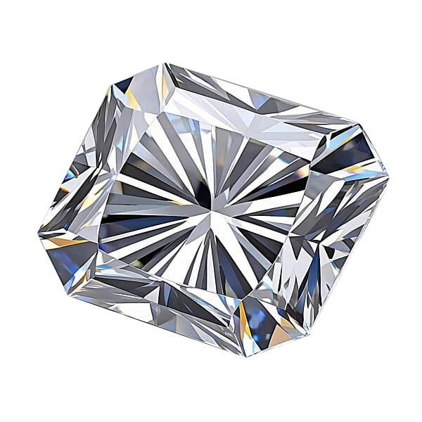 Shop Lc Luxuriant Lab Grown Diamond (Radiant) (E-F VS) 2.00 Ctw