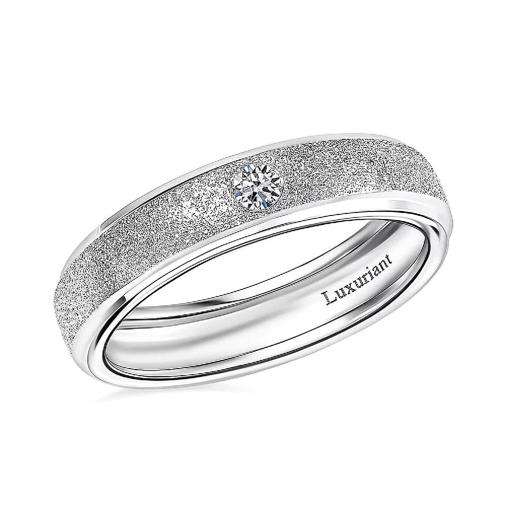 shop lc Luxuriant Lab Grown Diamond VS 0.10 ctw Band Ring in 950 Platinum 4 Grams Del. in 10-12 Days)