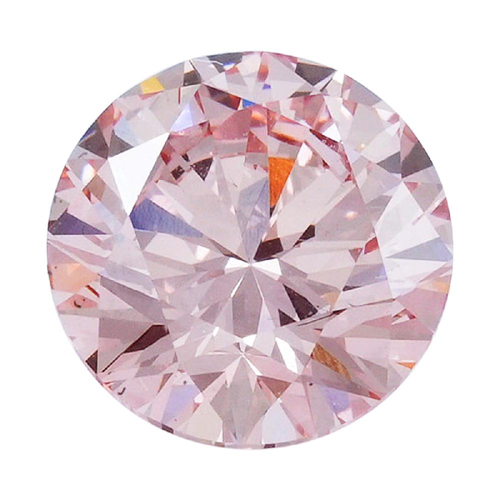 shop lc Luxuriant Lab Grown Pink Diamond (IR) (Round) (VS) 2.00 ctw