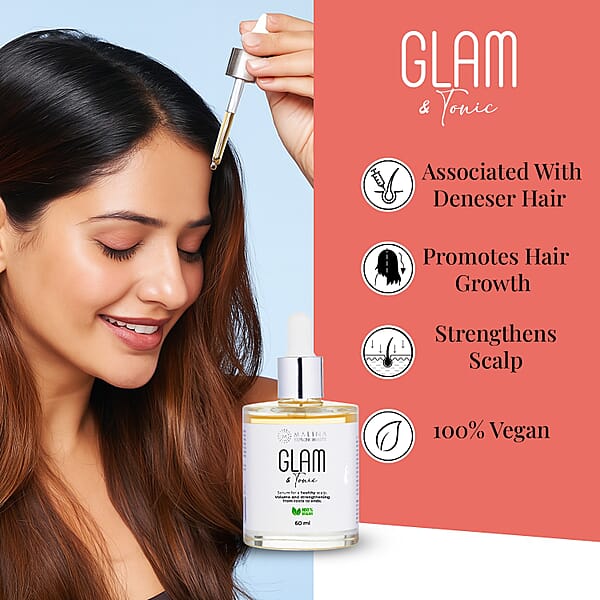 Shop Lc Malina Glam & Tonic Nourishing Hair & Scalp Serum (2oz)