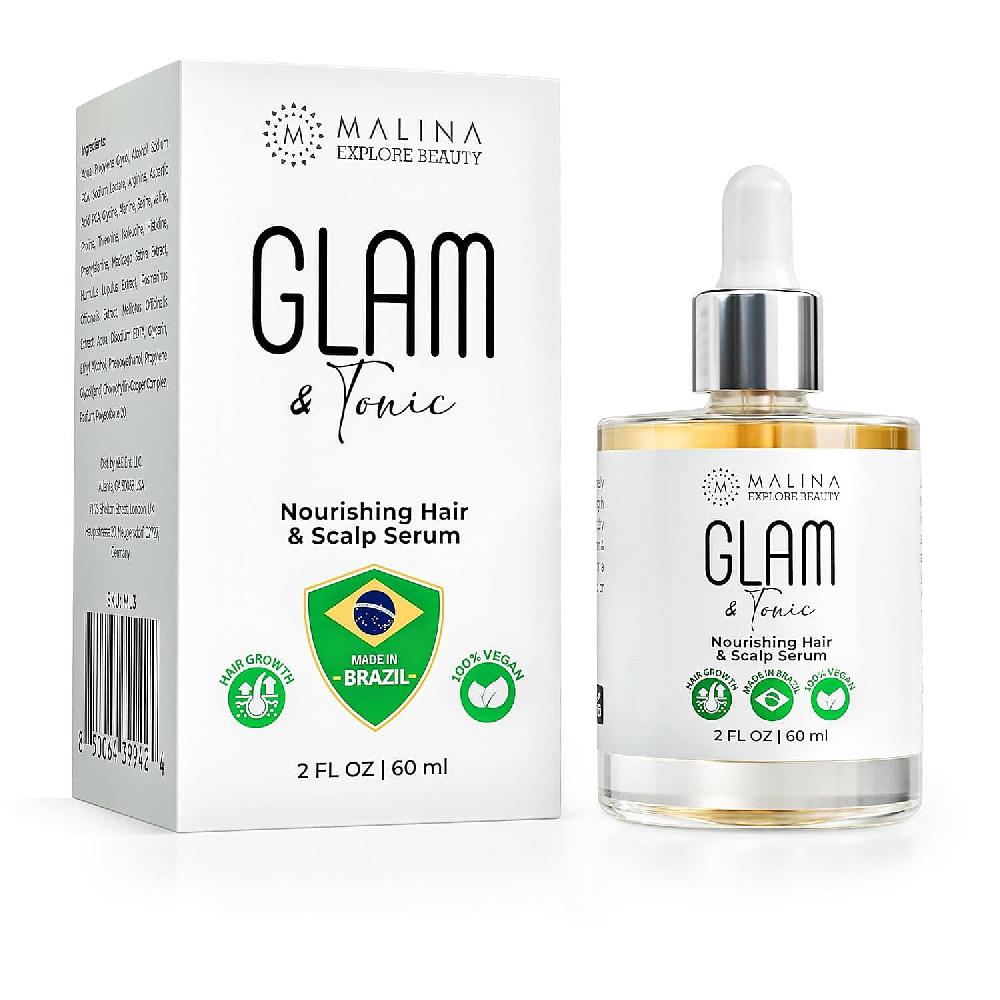 shop lc Malina Glam & Tonic Nourishing Hair & Scalp Serum (2oz)