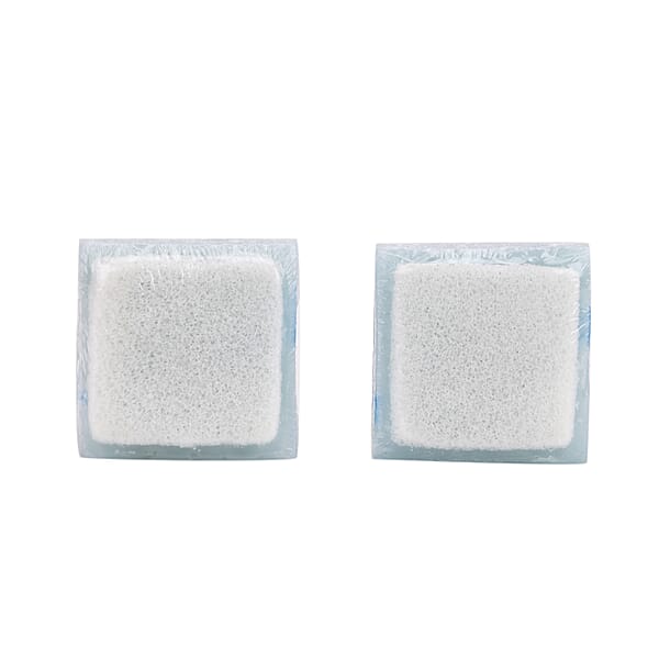 Shop Lc Marigold And Lotus 2 Pack Mixed Aroma 2 In 1 Soap Sponge With Sea Salt And Wild Bluebell - Blue