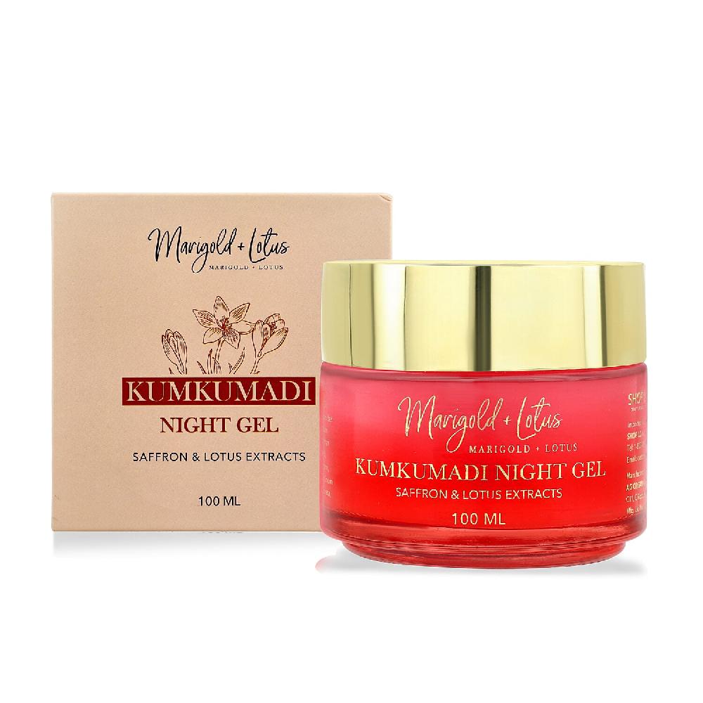 shop lc Marigold and Lotus Kumkumadi Night Gel 100ml