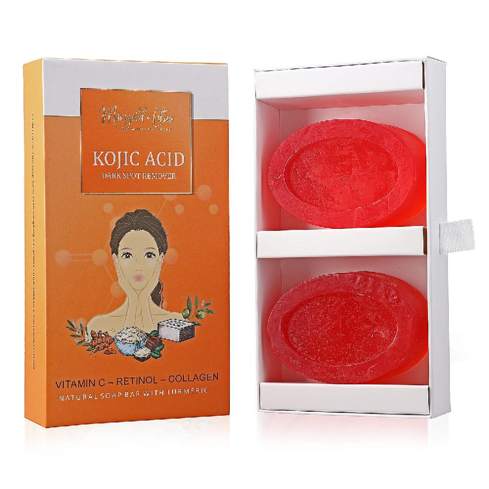 shop lc Marigold and Lotus Set of 2 Soaps- Kojic Acid