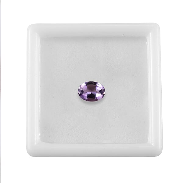 Shop Lc Mashamba Amethyst (Ovl 8x6 Mm) 1.05 Ctw Loose Gemstone