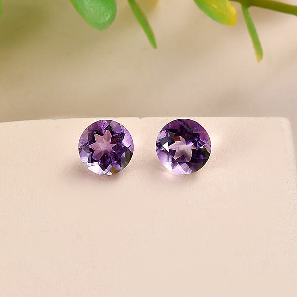 Shop Lc Mashamba Amethyst (Rnd 7 Mm) 1.15 Ctw Loose Gemstone