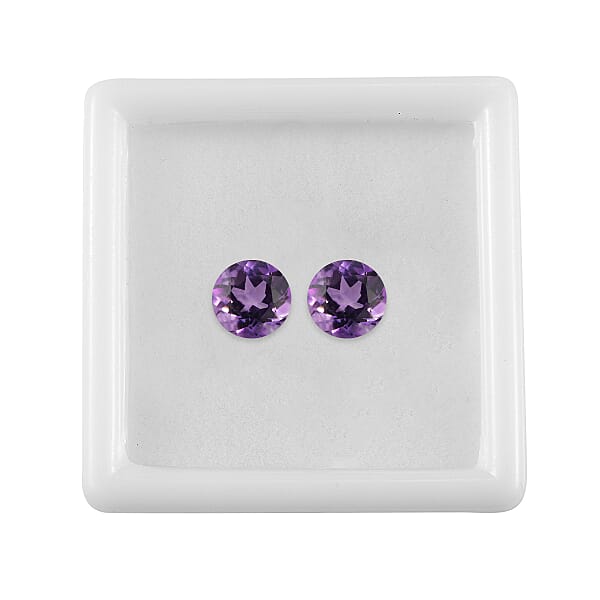 Shop Lc Mashamba Amethyst (Rnd 7 Mm) 1.15 Ctw Loose Gemstone