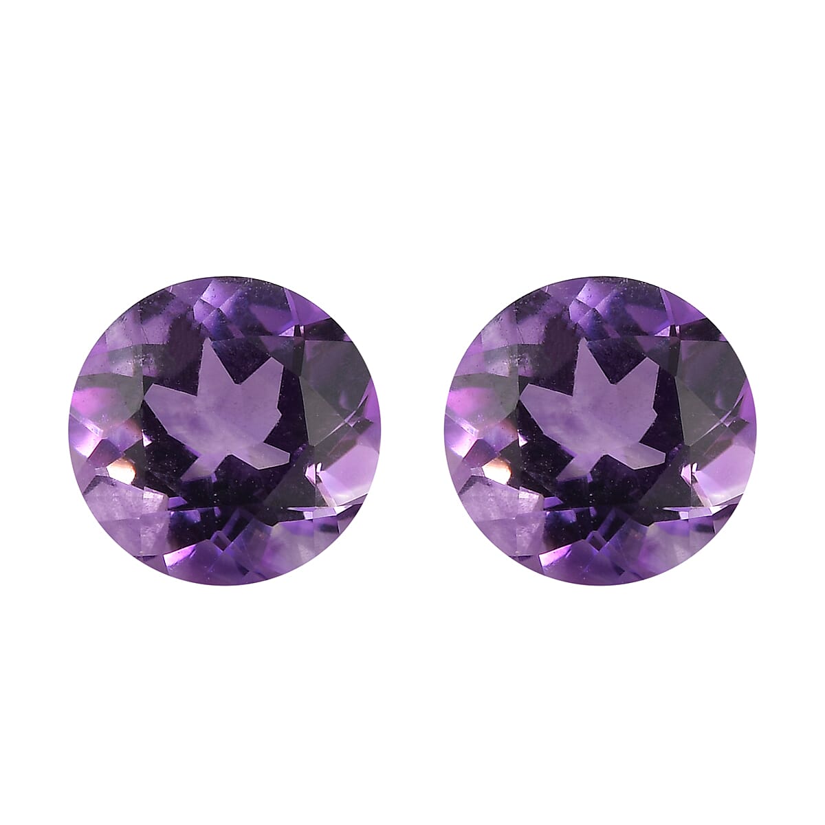 shop lc Mashamba Amethyst (Rnd 7 mm) 1.15 ctw Loose Gemstone