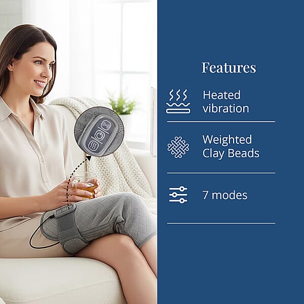 Shop Lc Massage Knee Wrap With Bulit-in Controller And Adaptor (100-240V 50/60hz 12V 2000mA)
