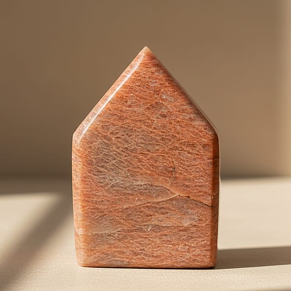 Shop Lc Microcline Brown Pentagon Shape -Small 581ctw