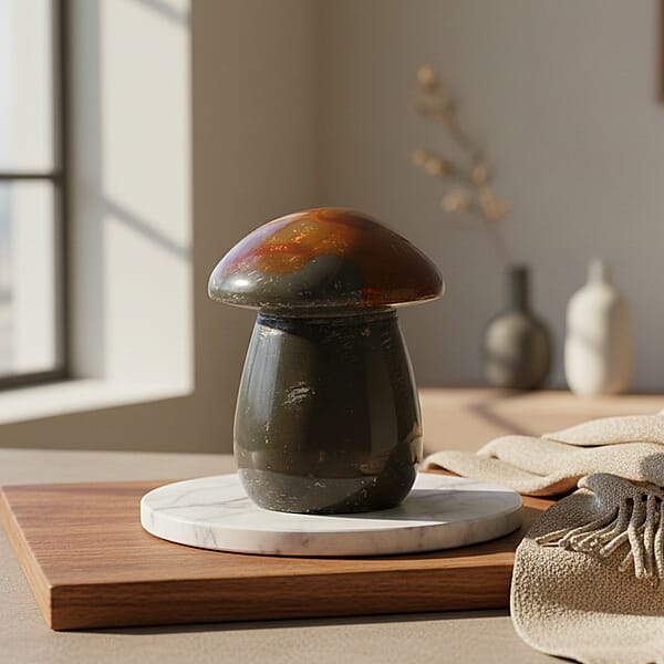 Shop Lc Microcline Multi Color Mushroom -Small 584ctw
