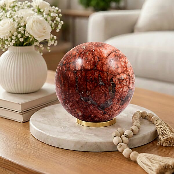 Shop Lc Microcline Multi Color Sphere (Ball) -Medium 1785ctw