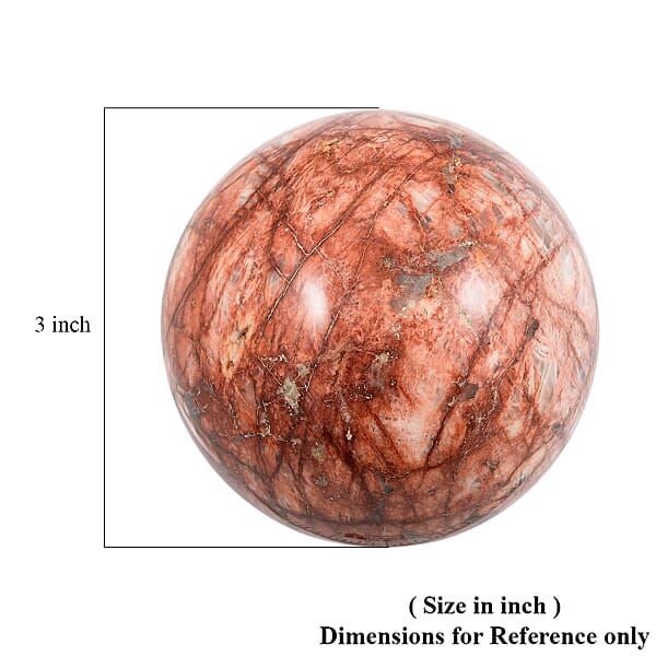 Shop Lc Microcline Multi Color Sphere (Ball) -Medium 1785ctw