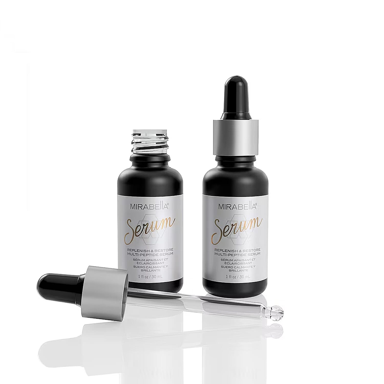 shop lc Mirabella Replenish & Restore Multi-Peptide Serum (1oz)