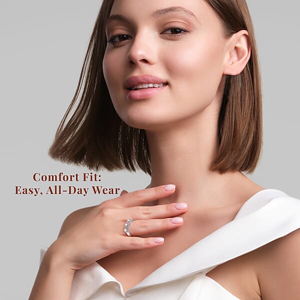 Shop Lc Modani F VS1 Diamond 1.65 Ctw Ring In 950 Platinum