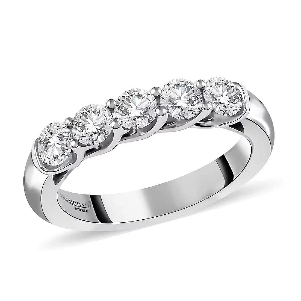 shop lc Modani Natural Diamond (G VVS2) Ring in 950 Platinum 1.00 ctw