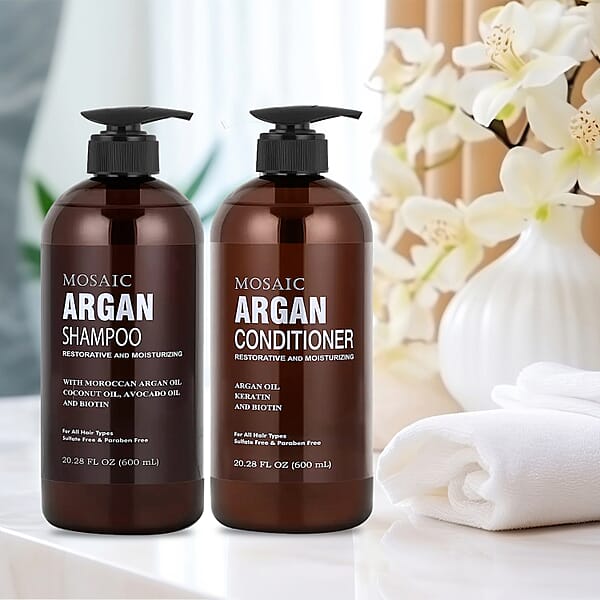 Shop Lc Mosaic Argan Shampoo & Conditioner Set (20.28oz Each)