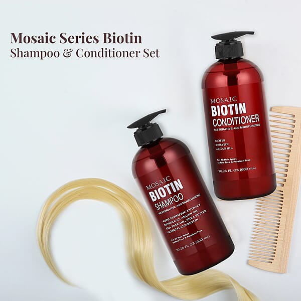 Shop Lc Mosaic Biotin Shampoo & Conditioner Set (20.28oz Each)