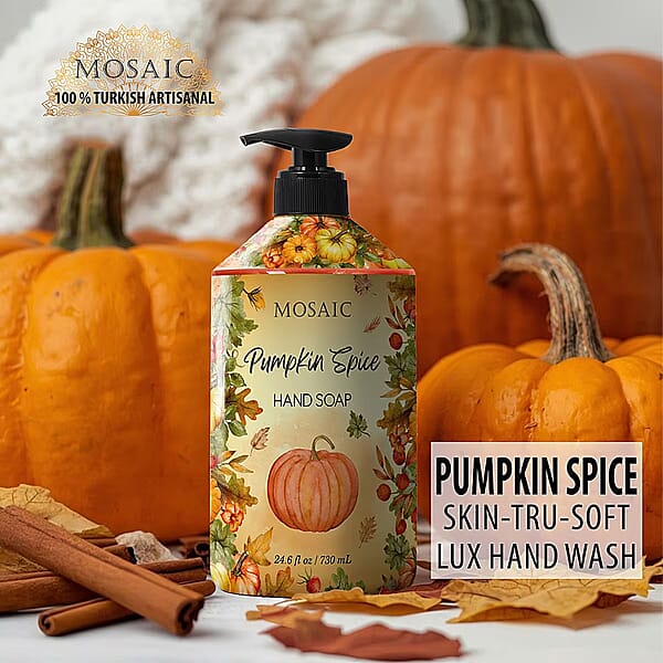 Shop Lc Mosaic Liquid Hand Soap Autumn Collection- Pumpkin Spice (2x24.6oz)
