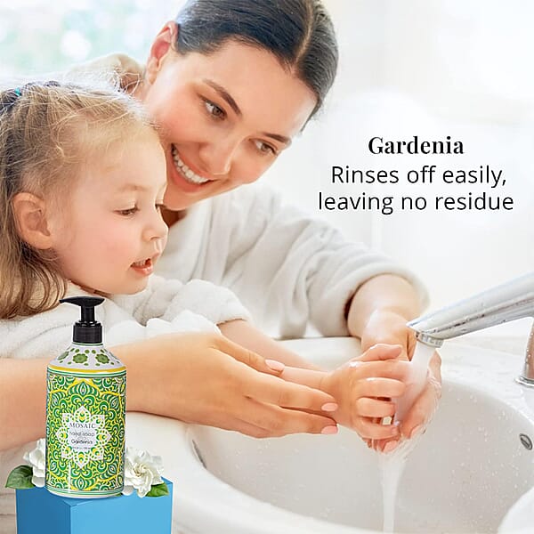 Shop Lc Mosaic Liquid Hand Soap Series- Olive Oil Coconut & Hibiscus Gardenia And Orange Blossom (24.6oz Each)