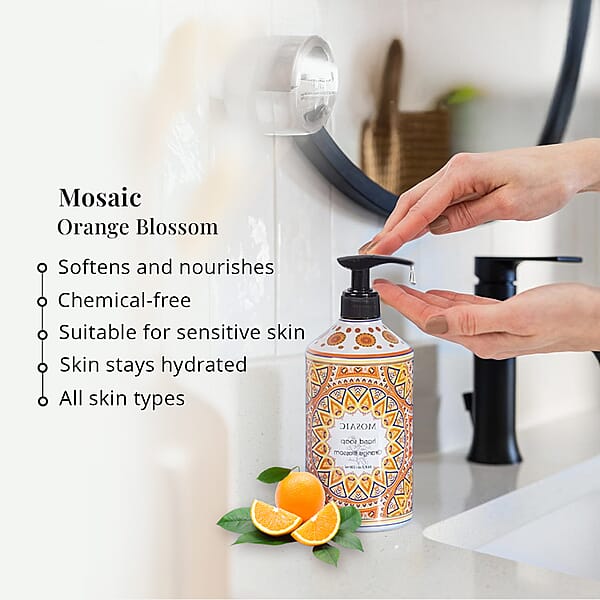 Shop Lc Mosaic Liquid Hand Soap Series- Olive Oil Coconut & Hibiscus Gardenia And Orange Blossom (24.6oz Each)