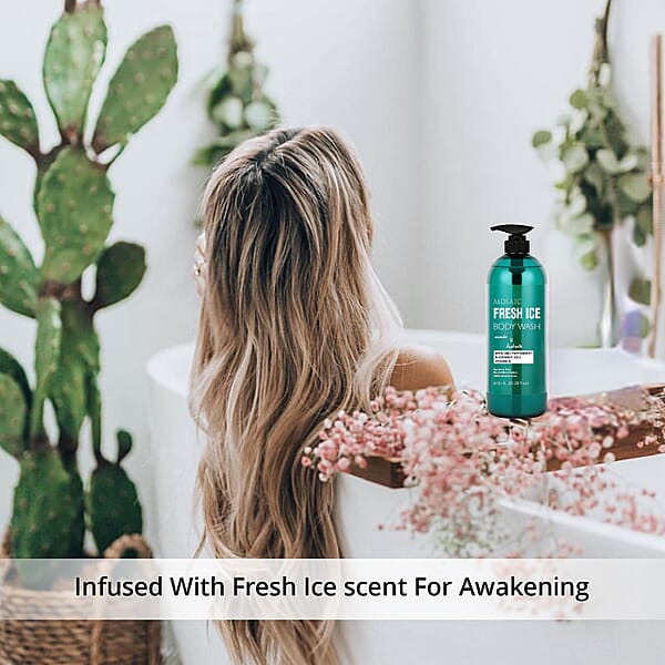 Shop Lc Mosaic Series Fresh Ice Body Wash Set Of 2 20.28 Fl Oz Each