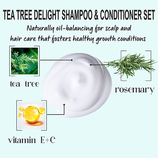 Shop Lc Mosaic Tea Tree Shampoo & Conditioner Set (20.28oz Each)
