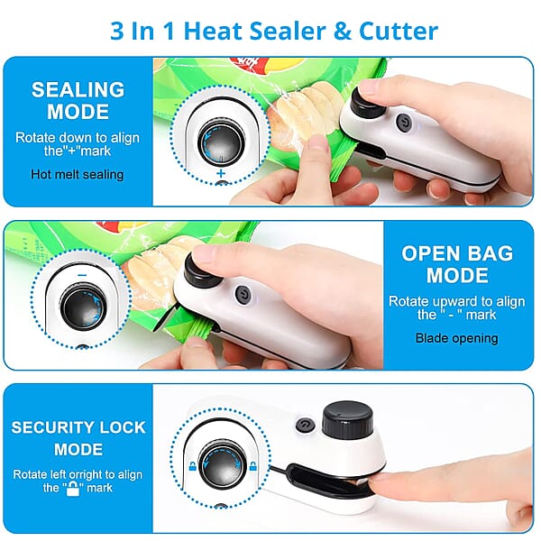 Shop Lc Multi-functional 800mAh Battery Mini Sealer