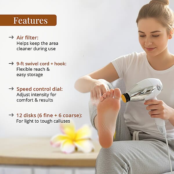 Shop Lc My2Feet Professional Electric Callus Remover (Manufacturer Warranty)