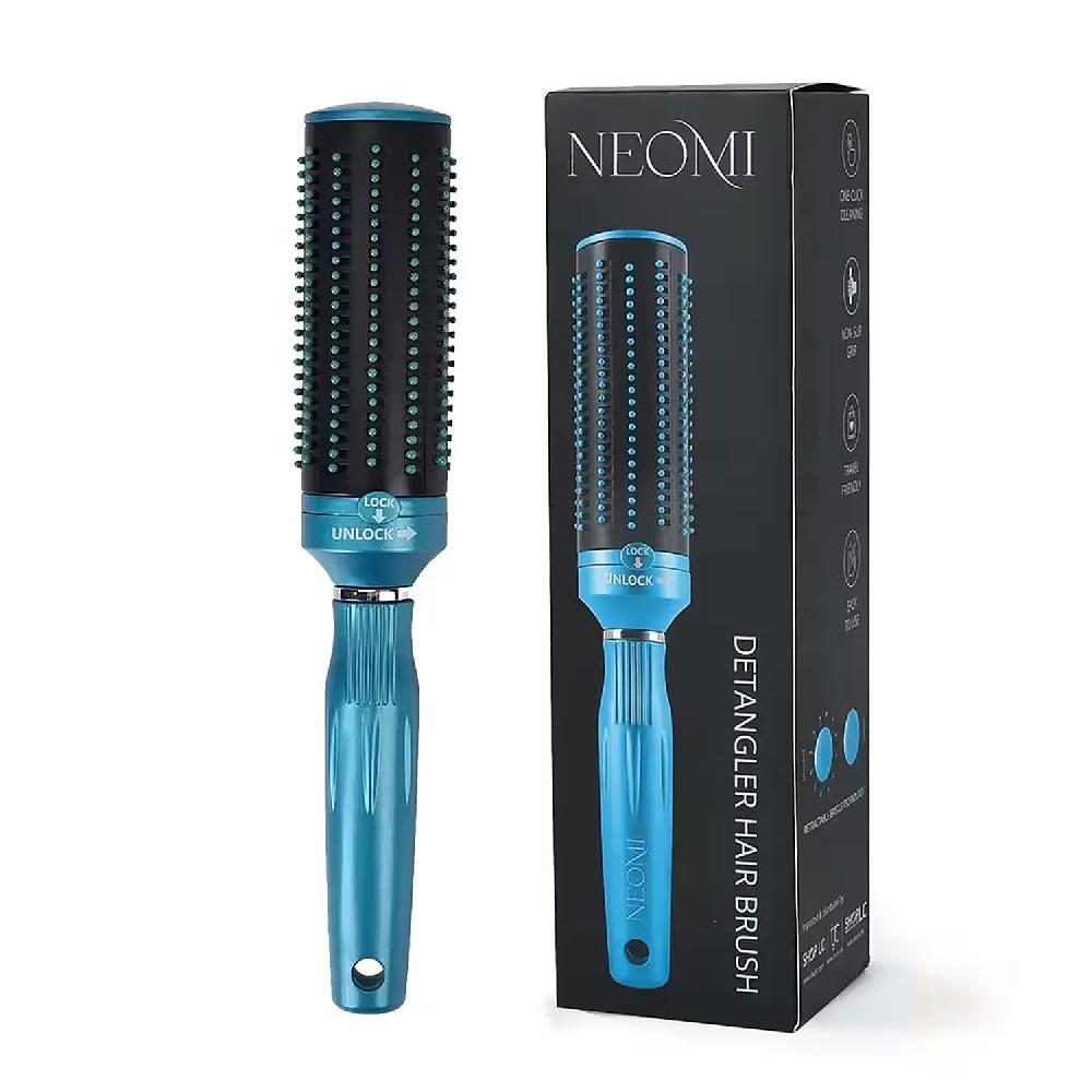 shop lc Neomi Portable Easy Clean Rotating Comb - Blue