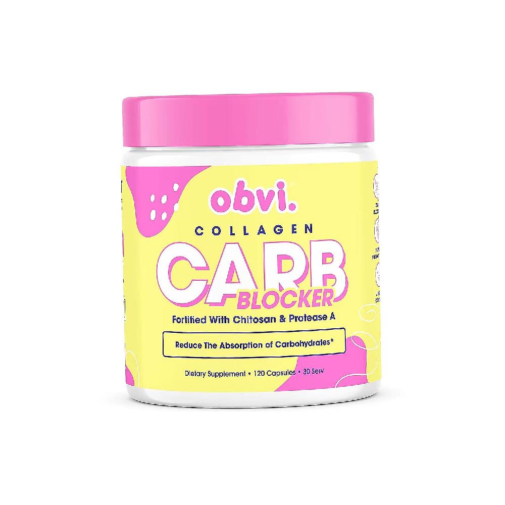 shop lc Obvi Collagen Carb Blocker Dietary Supplement (120 Capsules)