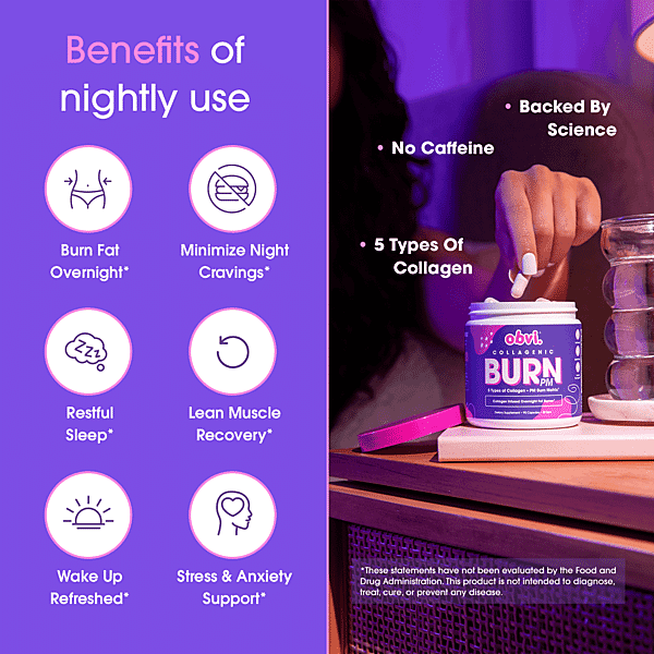 Shop Lc Obvi Collagenic Burn PM Dietary Supplement (90 Capsules)