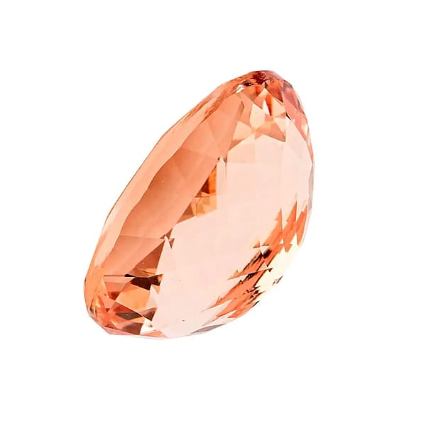 Shop Lc One Of A Kind Certified & Appraised AAAA Marropino Morganite (Oval Free Size) 18.02 Ctw